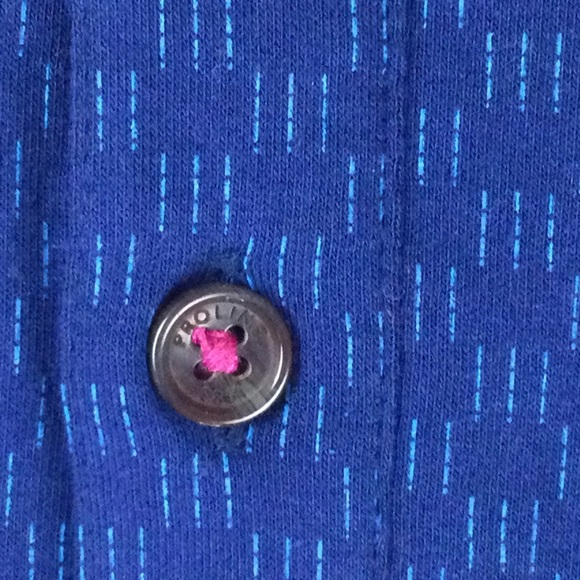 NWT Proline Mercerised Cotton Blue & Turquoise Grid Design Polo Shirt Size XL - Picture 8 of 12